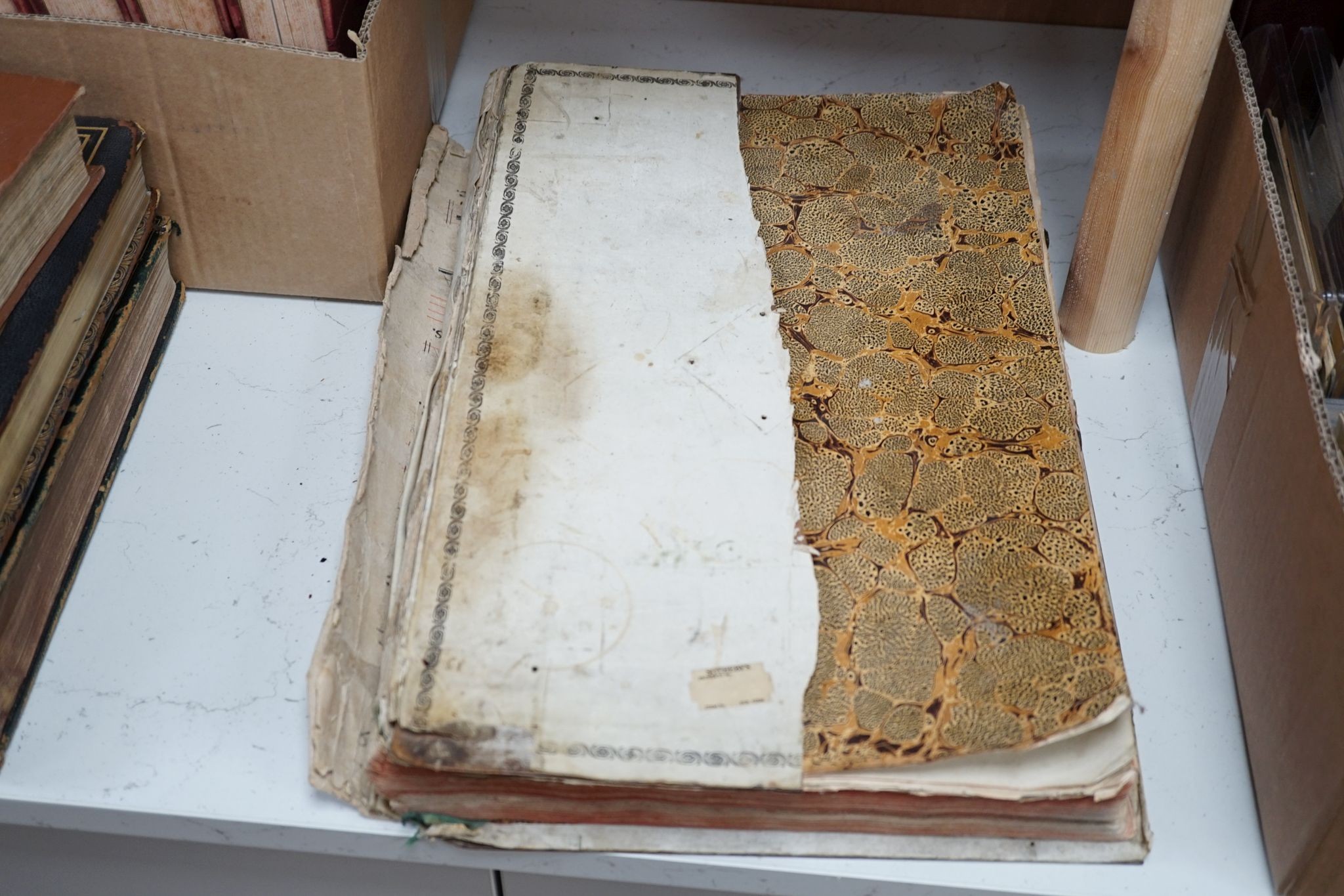 Certosini - Missale Cartusiensis Ordinis ex Ordinatore Generalis, folio, rebound, with engraved title, 428p, manuscript ‘’Supplementum’’